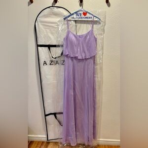 Azazie Lilac Chiffon Dress